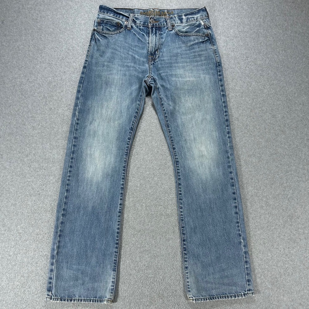 American Eagle Jeans Original Boot Mens 30x32 Blue Denim Y2K Casual